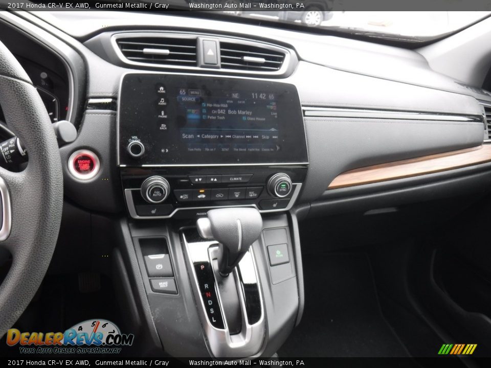 2017 Honda CR-V EX AWD Gunmetal Metallic / Gray Photo #18