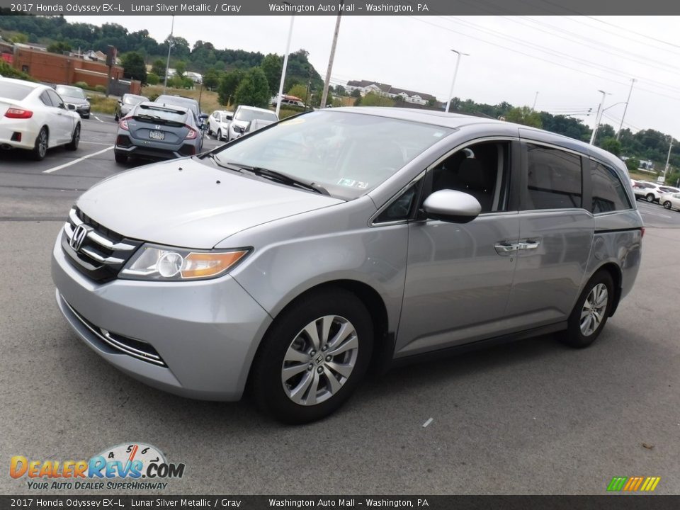 2017 Honda Odyssey EX-L Lunar Silver Metallic / Gray Photo #6