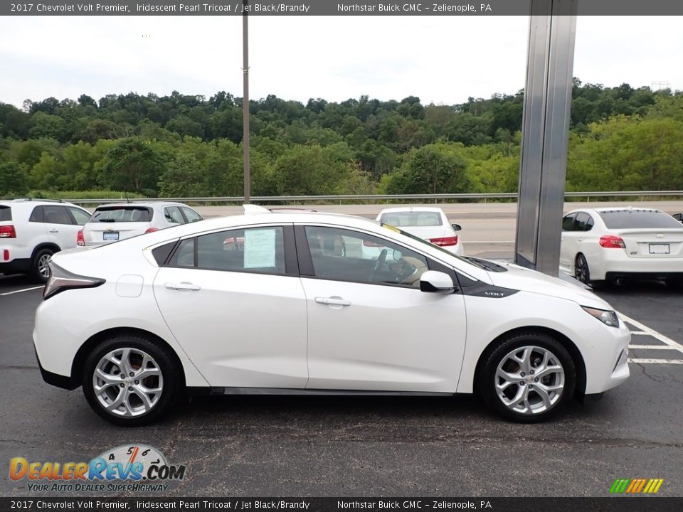 2017 Chevrolet Volt Premier Iridescent Pearl Tricoat / Jet Black/Brandy Photo #5