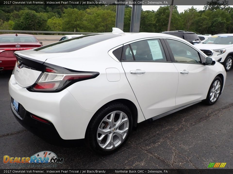 2017 Chevrolet Volt Premier Iridescent Pearl Tricoat / Jet Black/Brandy Photo #8