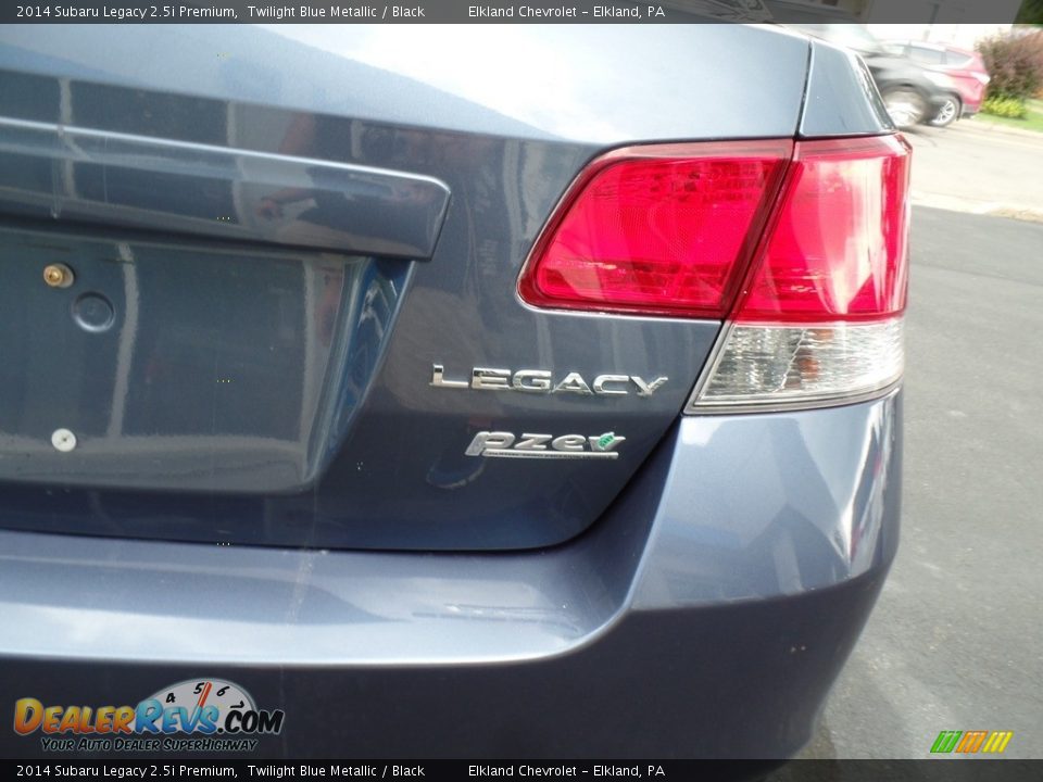 2014 Subaru Legacy 2.5i Premium Twilight Blue Metallic / Black Photo #14