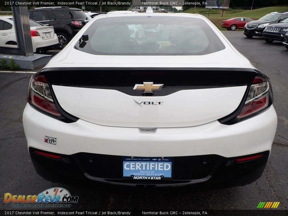 2017 Chevrolet Volt Premier Iridescent Pearl Tricoat / Jet Black/Brandy Photo #9