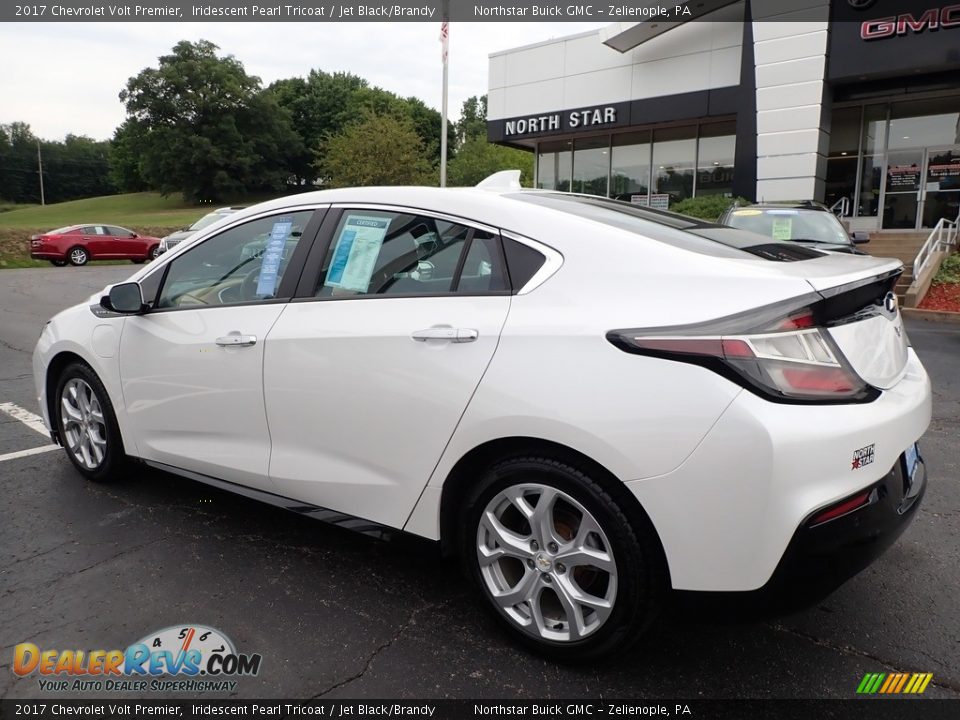 2017 Chevrolet Volt Premier Iridescent Pearl Tricoat / Jet Black/Brandy Photo #11