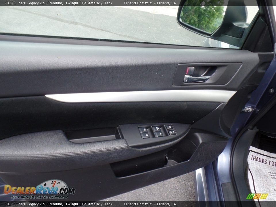 2014 Subaru Legacy 2.5i Premium Twilight Blue Metallic / Black Photo #17