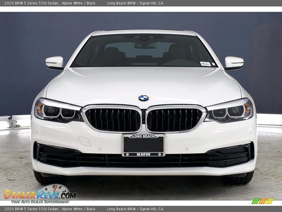 2020 BMW 5 Series 530i Sedan Alpine White / Black Photo #2