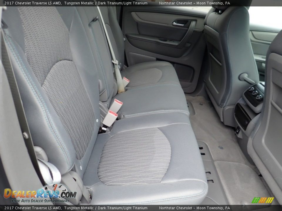 2017 Chevrolet Traverse LS AWD Tungsten Metallic / Dark Titanium/Light Titanium Photo #18