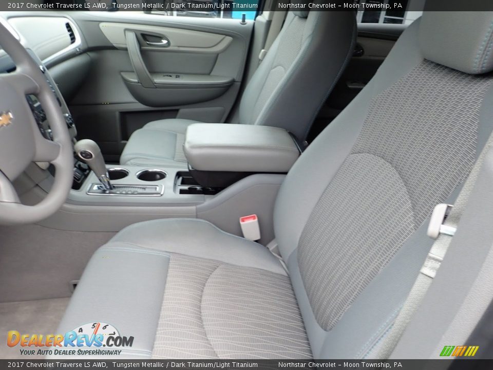 2017 Chevrolet Traverse LS AWD Tungsten Metallic / Dark Titanium/Light Titanium Photo #20