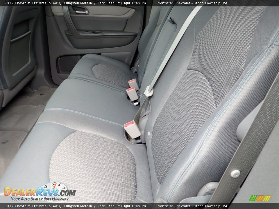 2017 Chevrolet Traverse LS AWD Tungsten Metallic / Dark Titanium/Light Titanium Photo #21