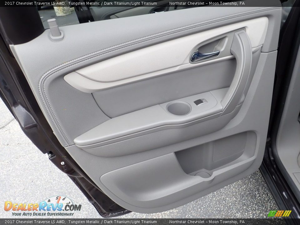 2017 Chevrolet Traverse LS AWD Tungsten Metallic / Dark Titanium/Light Titanium Photo #23