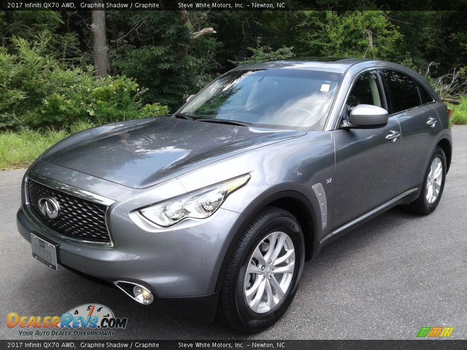 Graphite Shadow 2017 Infiniti QX70 AWD Photo #2