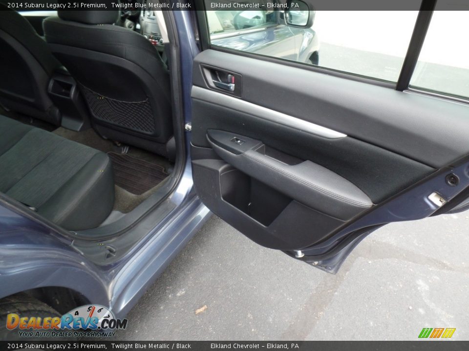 2014 Subaru Legacy 2.5i Premium Twilight Blue Metallic / Black Photo #35