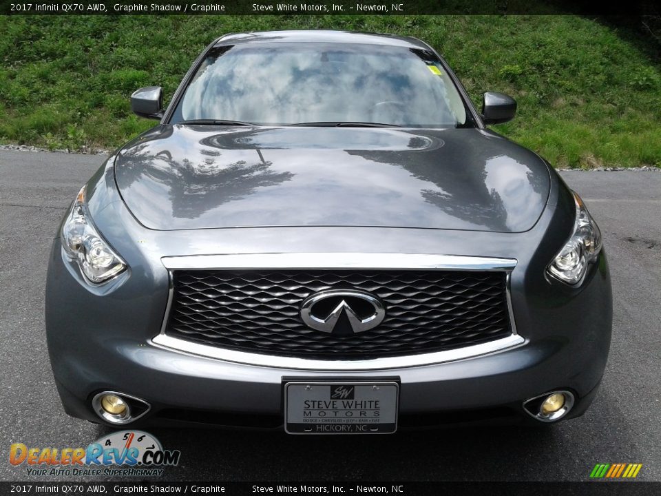 Graphite Shadow 2017 Infiniti QX70 AWD Photo #3