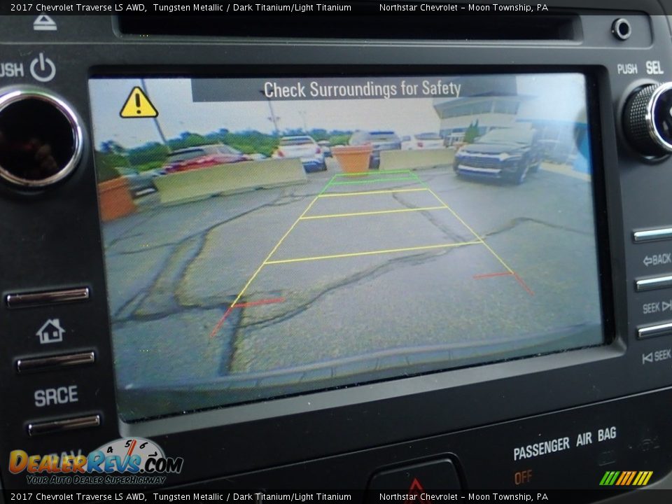 2017 Chevrolet Traverse LS AWD Tungsten Metallic / Dark Titanium/Light Titanium Photo #30