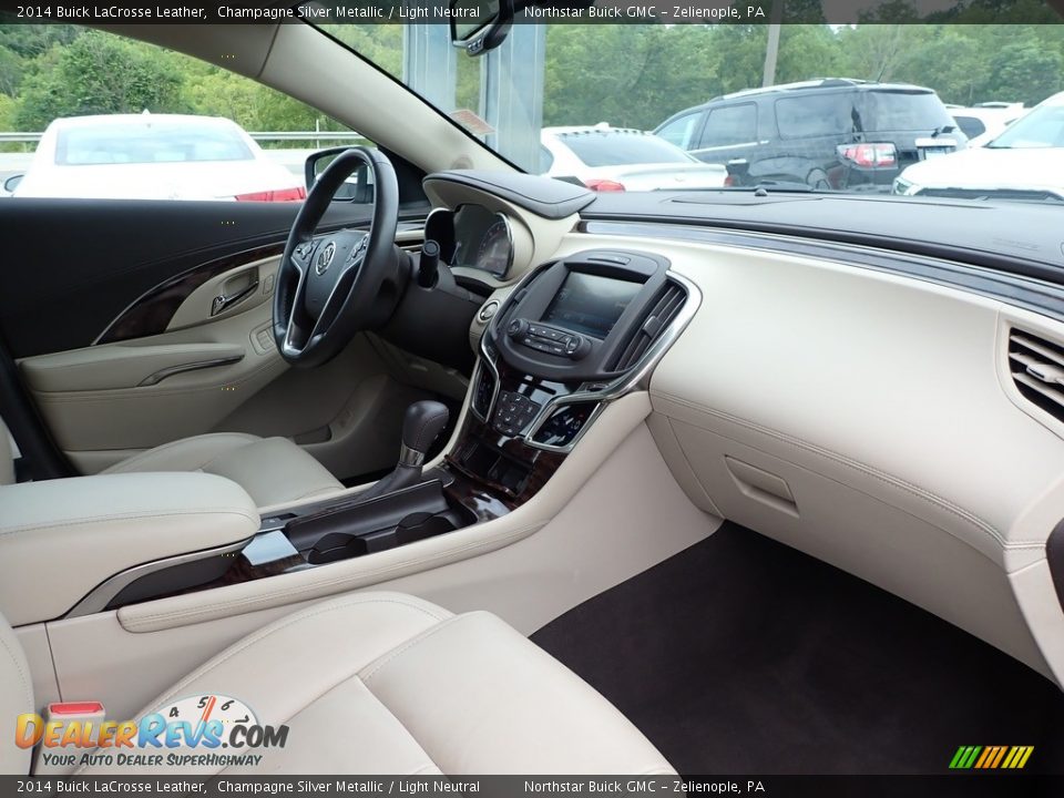 2014 Buick LaCrosse Leather Champagne Silver Metallic / Light Neutral Photo #6