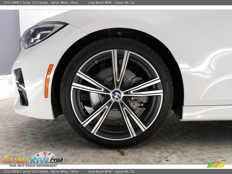 2020 BMW 3 Series 330i Sedan Alpine White / Black Photo #12