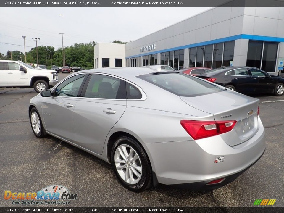 2017 Chevrolet Malibu LT Silver Ice Metallic / Jet Black Photo #4