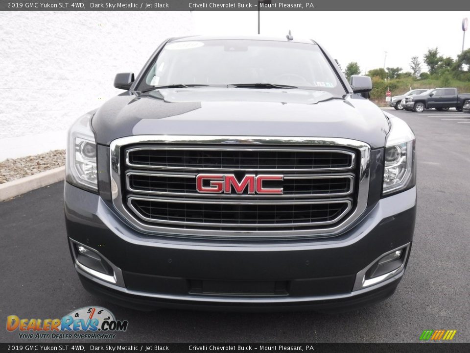 2019 GMC Yukon SLT 4WD Dark Sky Metallic / Jet Black Photo #6