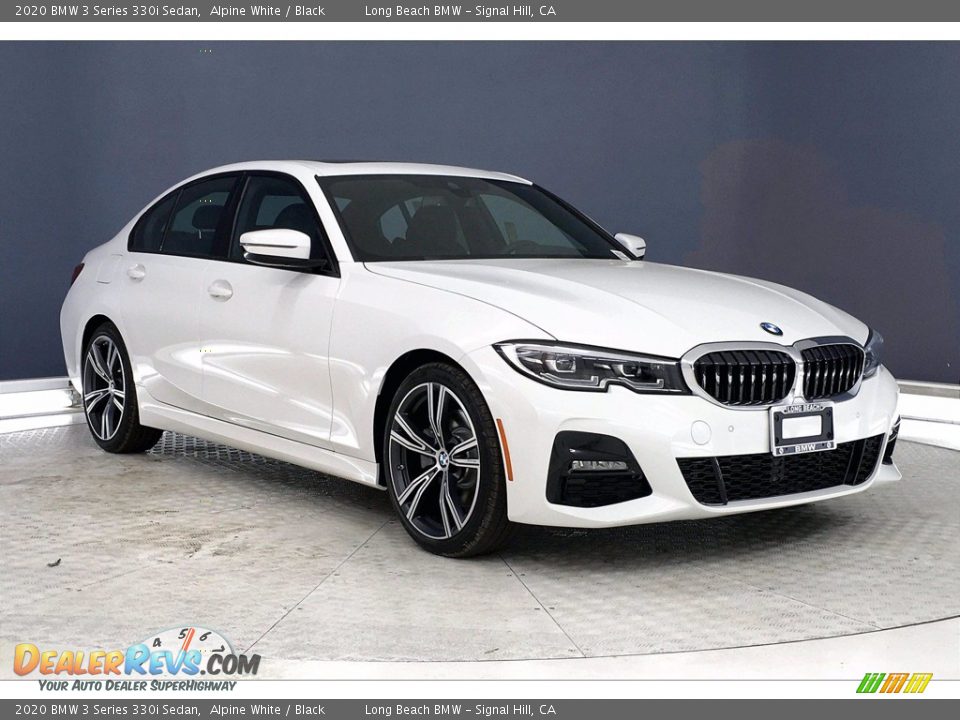 2020 BMW 3 Series 330i Sedan Alpine White / Black Photo #19