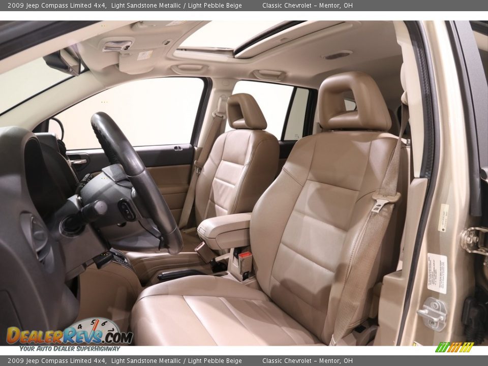 Front Seat of 2009 Jeep Compass Limited 4x4 Photo #5