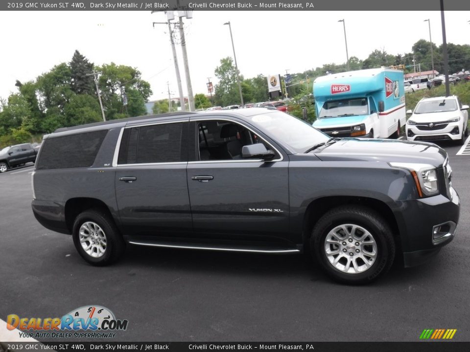 2019 GMC Yukon SLT 4WD Dark Sky Metallic / Jet Black Photo #8