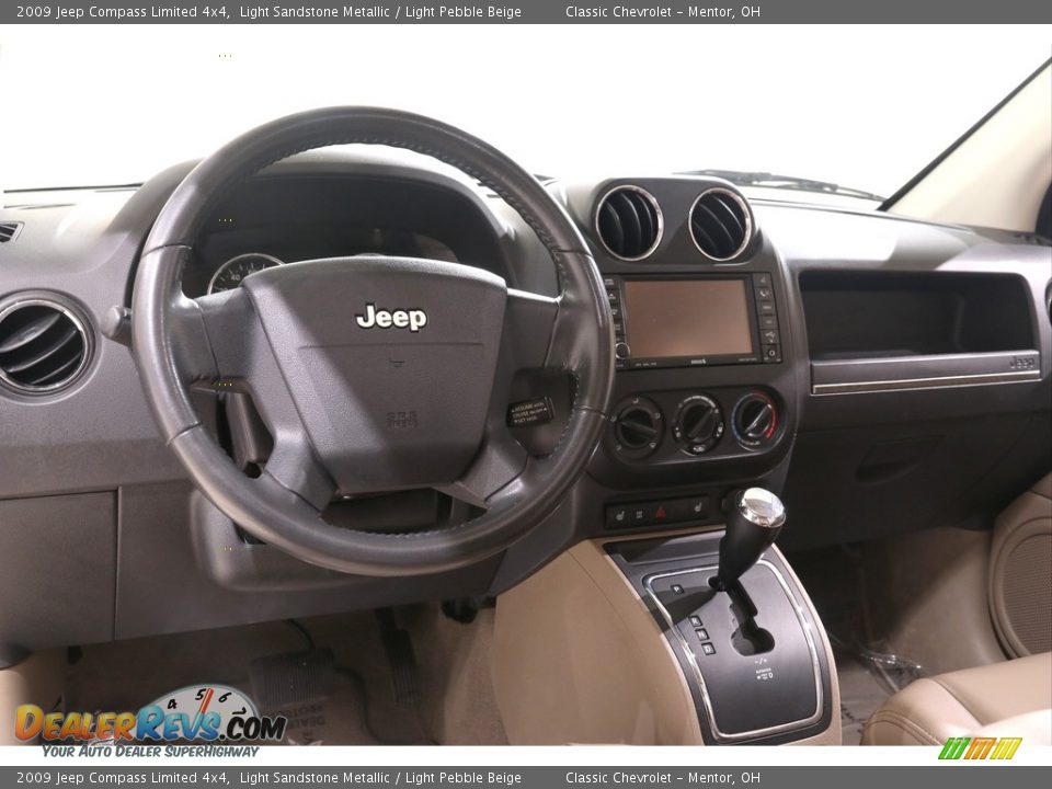 Dashboard of 2009 Jeep Compass Limited 4x4 Photo #6