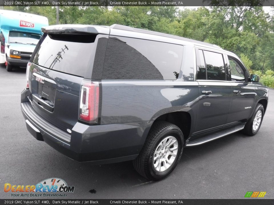 2019 GMC Yukon SLT 4WD Dark Sky Metallic / Jet Black Photo #10