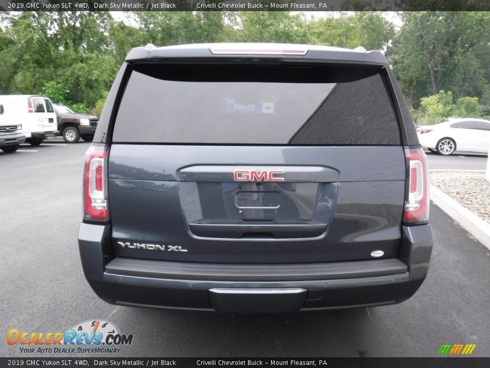 2019 GMC Yukon SLT 4WD Dark Sky Metallic / Jet Black Photo #11