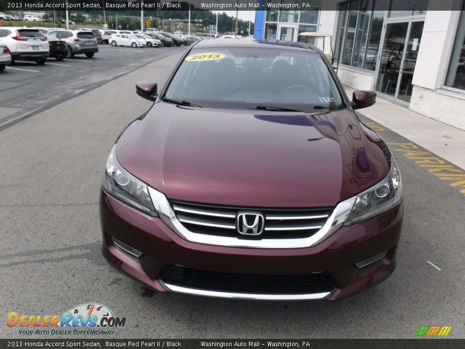 2013 Honda Accord Sport Sedan Basque Red Pearl II / Black Photo #3