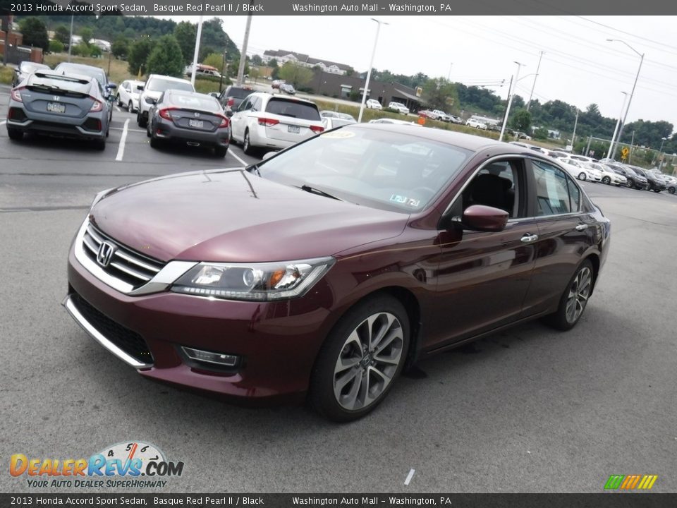 2013 Honda Accord Sport Sedan Basque Red Pearl II / Black Photo #4