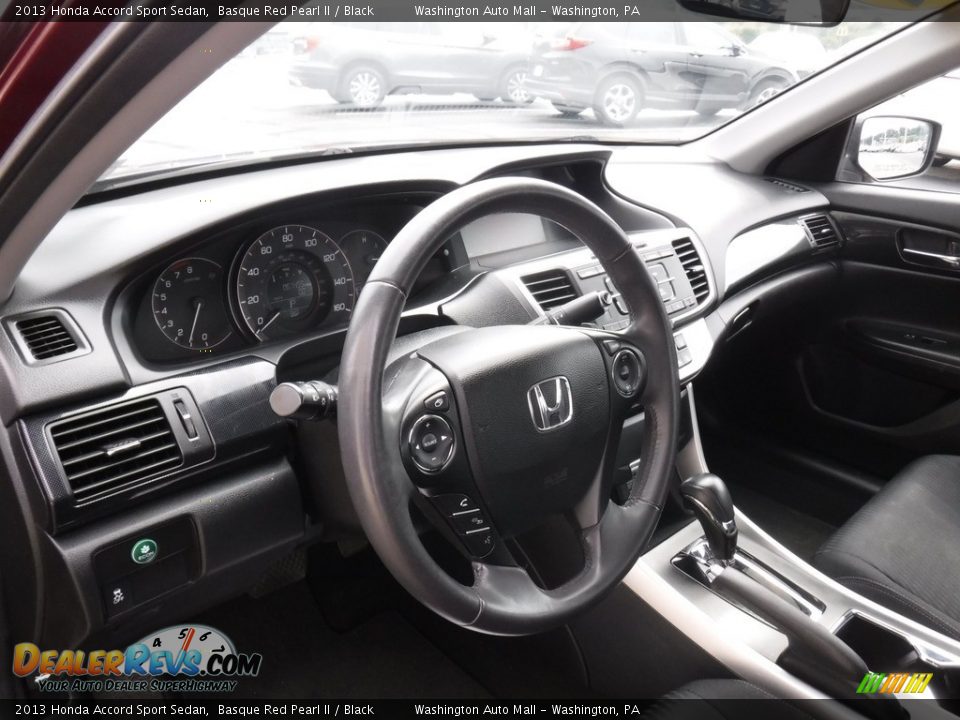 2013 Honda Accord Sport Sedan Basque Red Pearl II / Black Photo #10