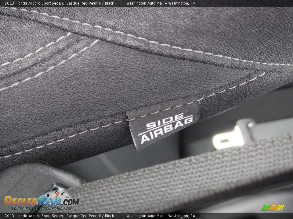 2013 Honda Accord Sport Sedan Basque Red Pearl II / Black Photo #13