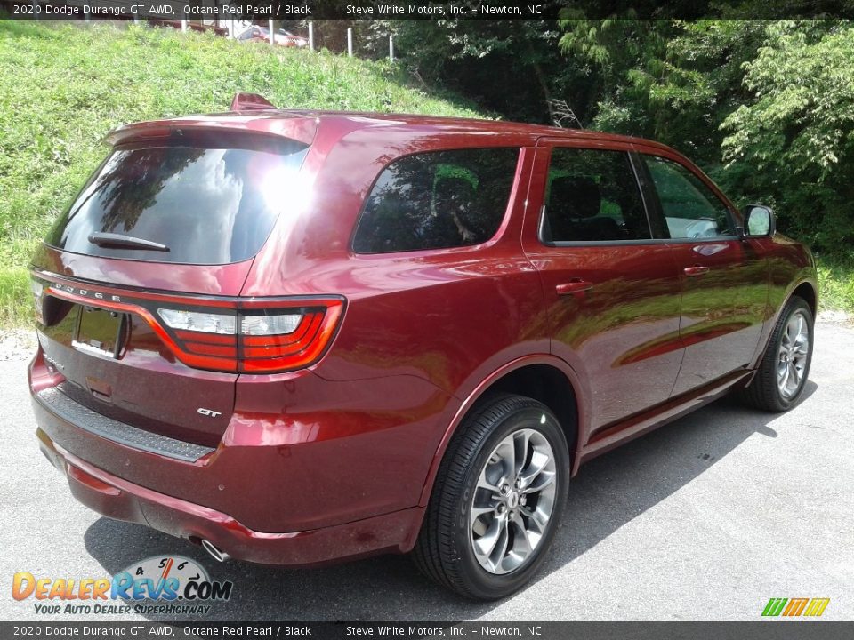 2020 Dodge Durango GT AWD Octane Red Pearl / Black Photo #6