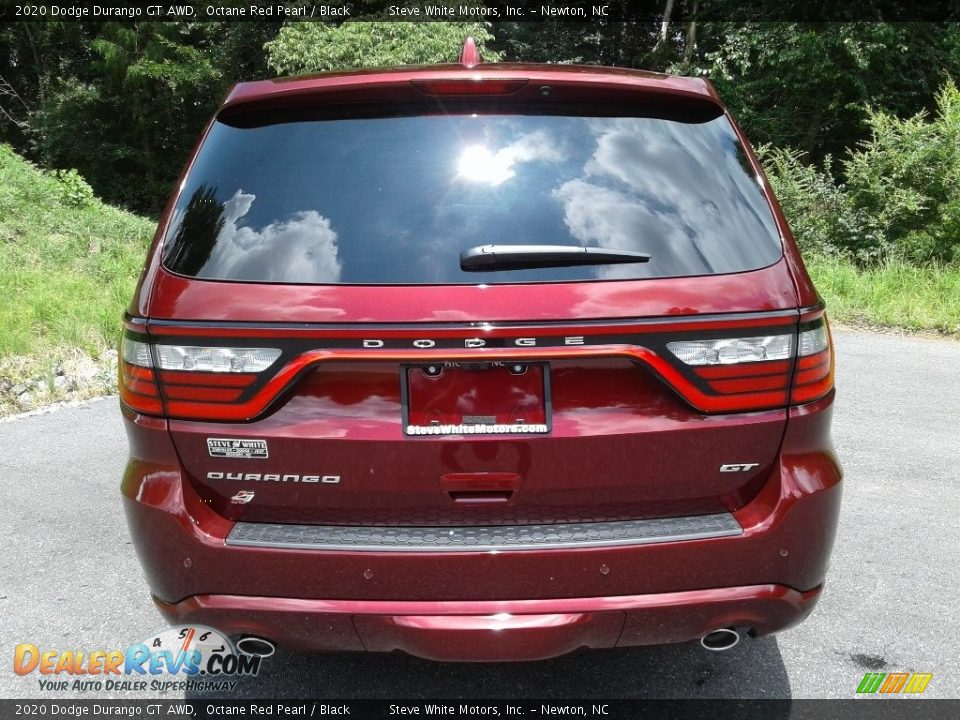 2020 Dodge Durango GT AWD Octane Red Pearl / Black Photo #7