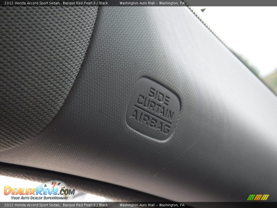 2013 Honda Accord Sport Sedan Basque Red Pearl II / Black Photo #21
