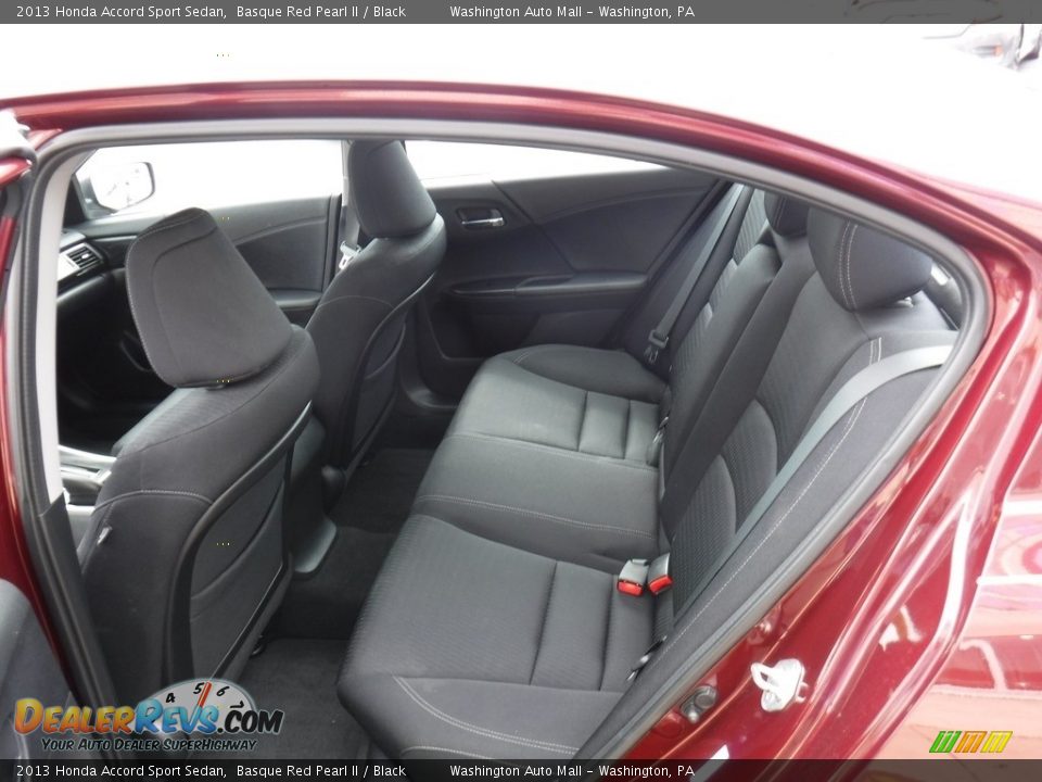 2013 Honda Accord Sport Sedan Basque Red Pearl II / Black Photo #23