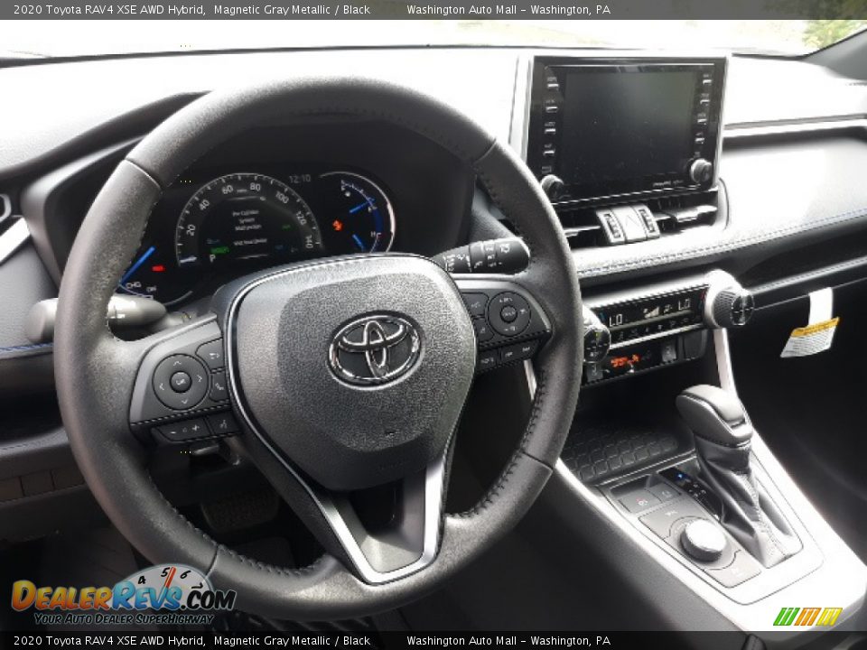 2020 Toyota RAV4 XSE AWD Hybrid Magnetic Gray Metallic / Black Photo #3