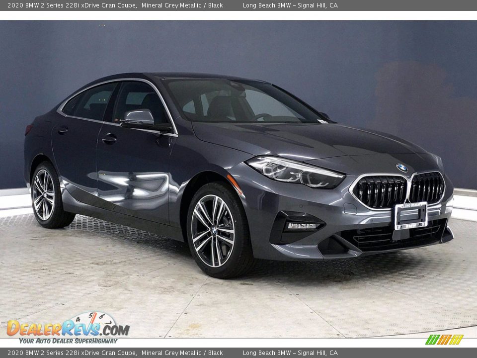 2020 BMW 2 Series 228i xDrive Gran Coupe Mineral Grey Metallic / Black Photo #19