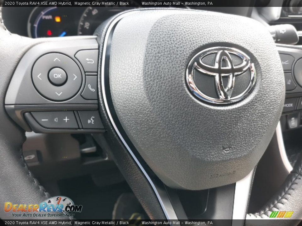 2020 Toyota RAV4 XSE AWD Hybrid Magnetic Gray Metallic / Black Photo #5