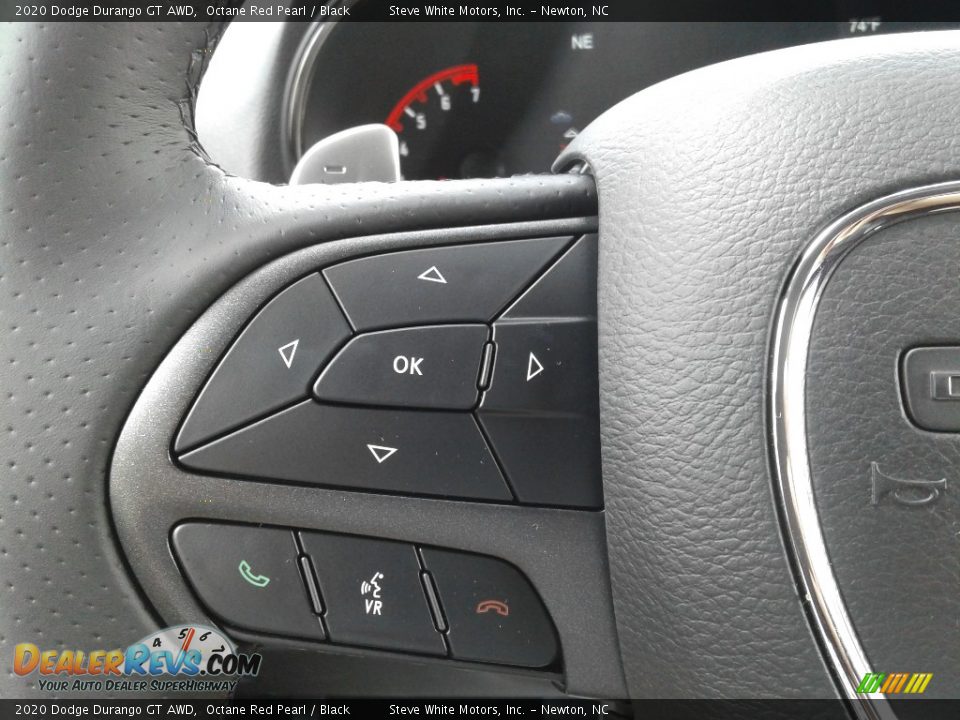 2020 Dodge Durango GT AWD Octane Red Pearl / Black Photo #21