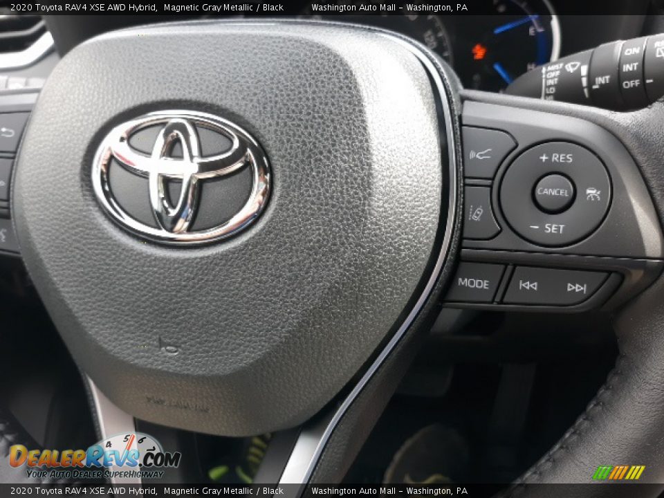 2020 Toyota RAV4 XSE AWD Hybrid Magnetic Gray Metallic / Black Photo #6