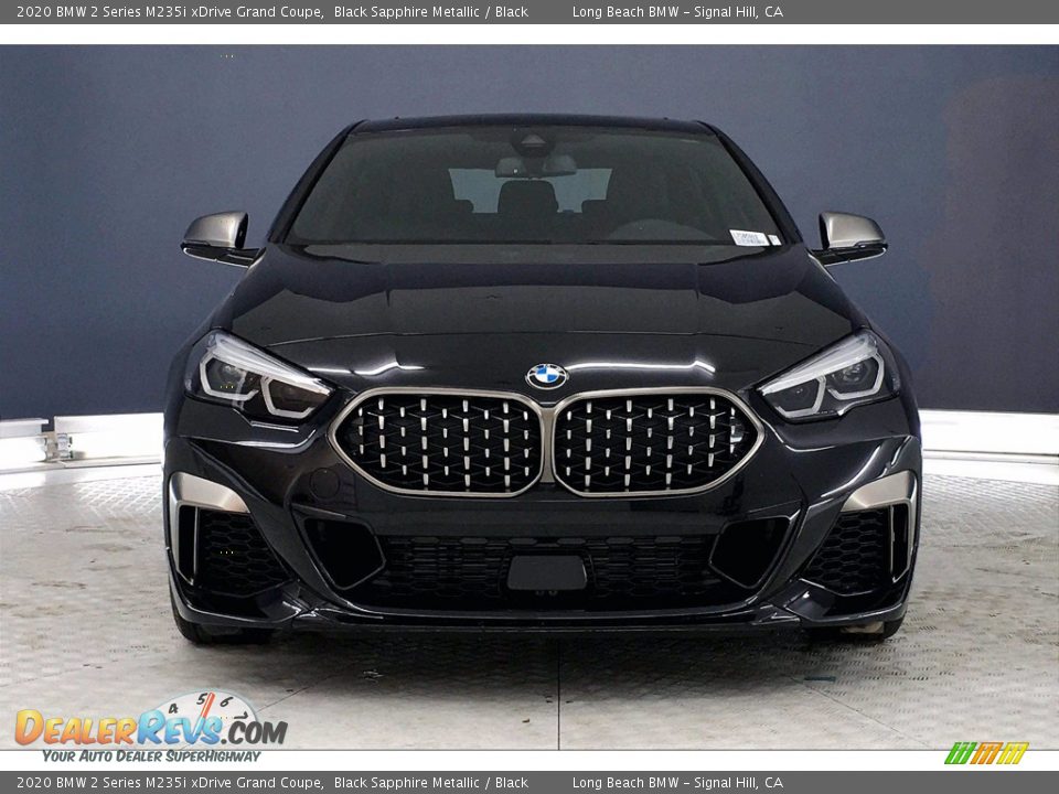 Black Sapphire Metallic 2020 BMW 2 Series M235i xDrive Grand Coupe Photo #2