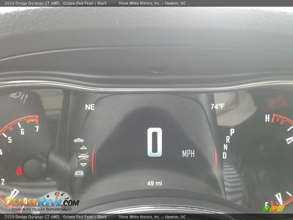 2020 Dodge Durango GT AWD Octane Red Pearl / Black Photo #23