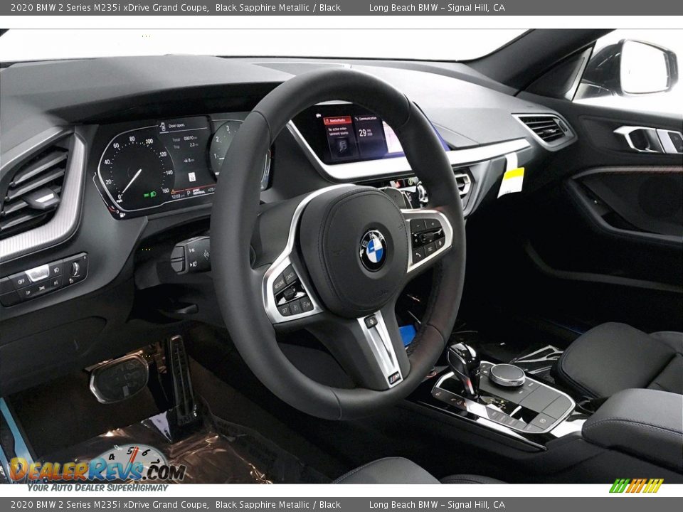2020 BMW 2 Series M235i xDrive Grand Coupe Black Sapphire Metallic / Black Photo #7