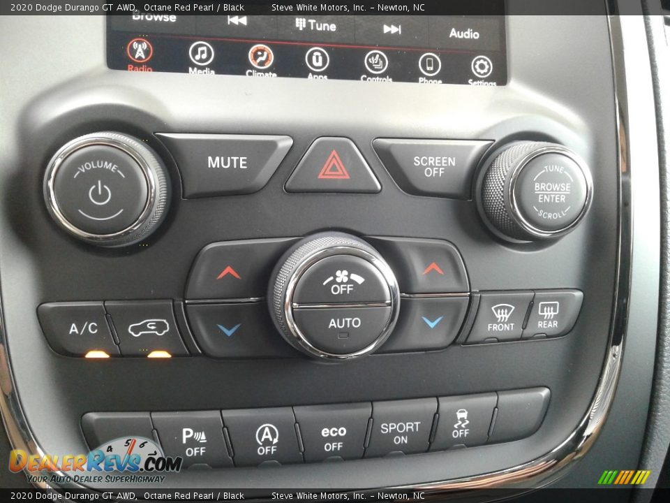2020 Dodge Durango GT AWD Octane Red Pearl / Black Photo #28