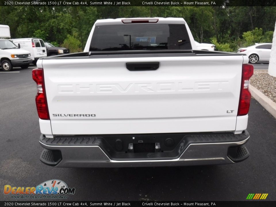 2020 Chevrolet Silverado 1500 LT Crew Cab 4x4 Summit White / Jet Black Photo #10