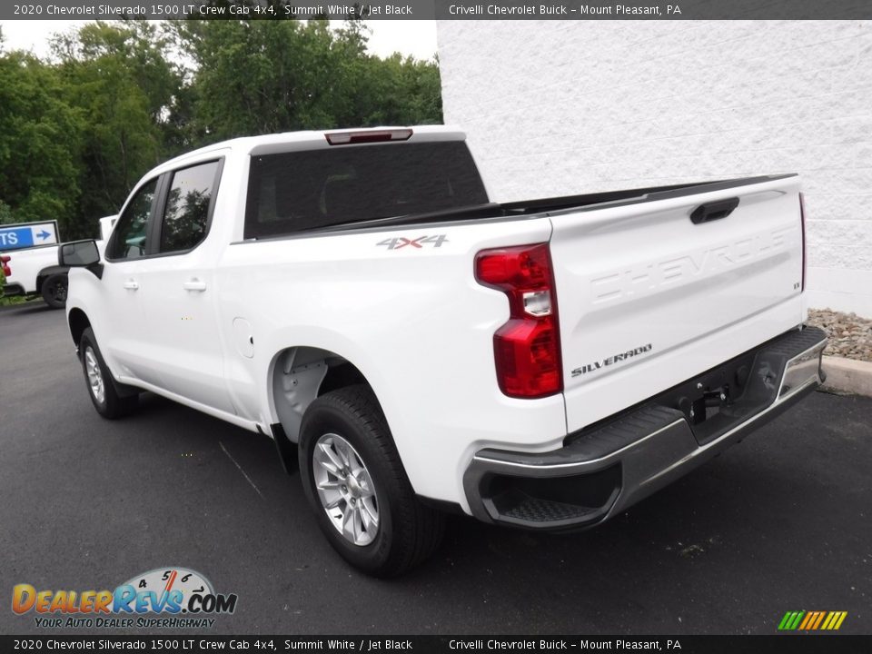 2020 Chevrolet Silverado 1500 LT Crew Cab 4x4 Summit White / Jet Black Photo #12