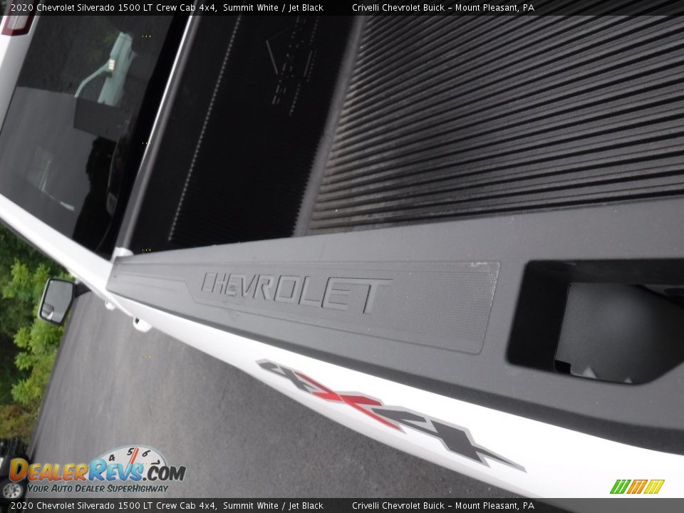 2020 Chevrolet Silverado 1500 LT Crew Cab 4x4 Summit White / Jet Black Photo #13