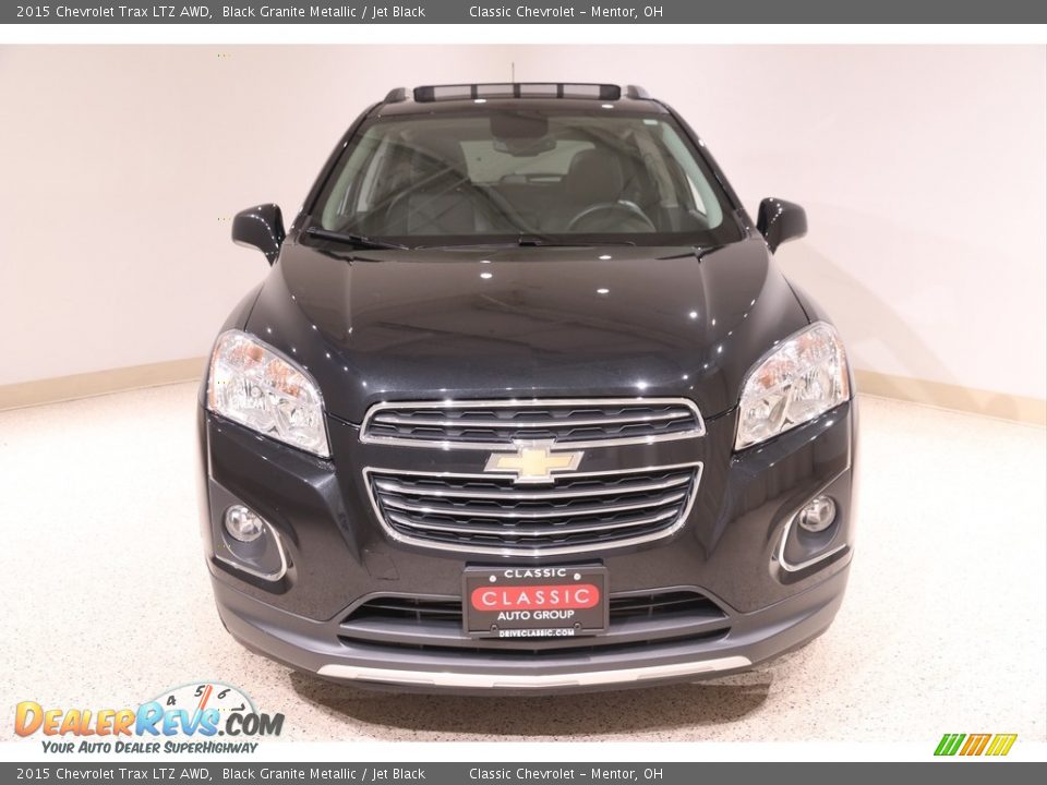 2015 Chevrolet Trax LTZ AWD Black Granite Metallic / Jet Black Photo #2