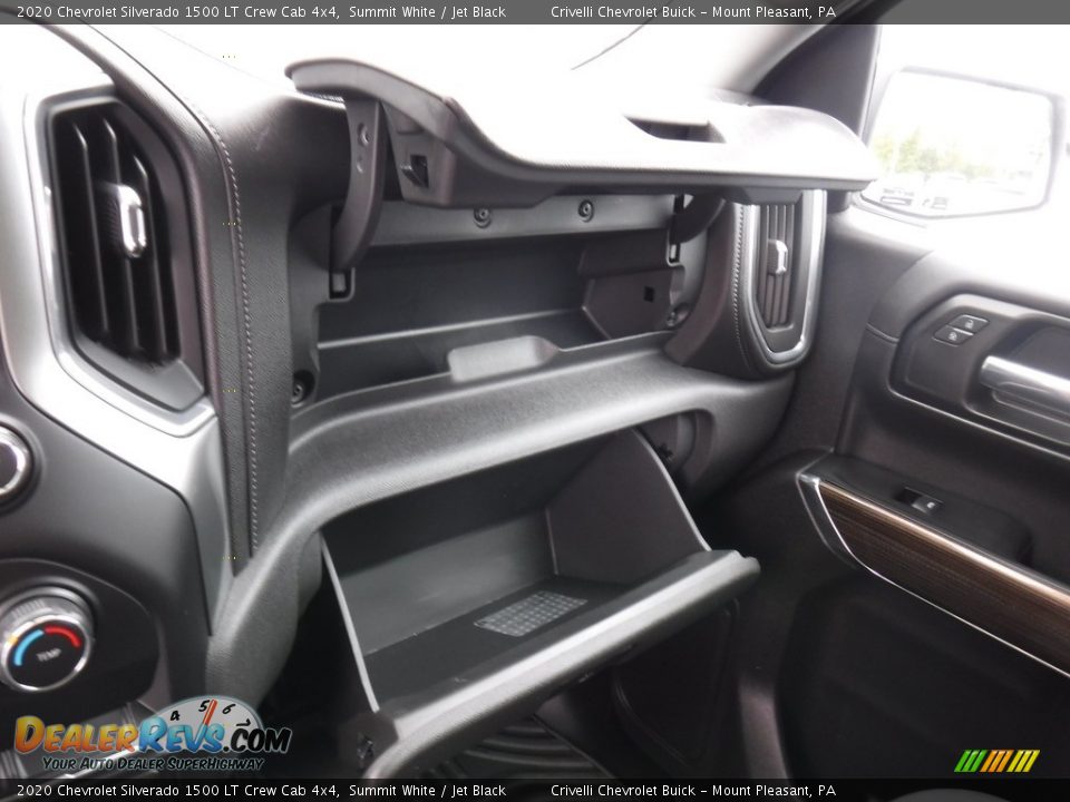 2020 Chevrolet Silverado 1500 LT Crew Cab 4x4 Summit White / Jet Black Photo #23