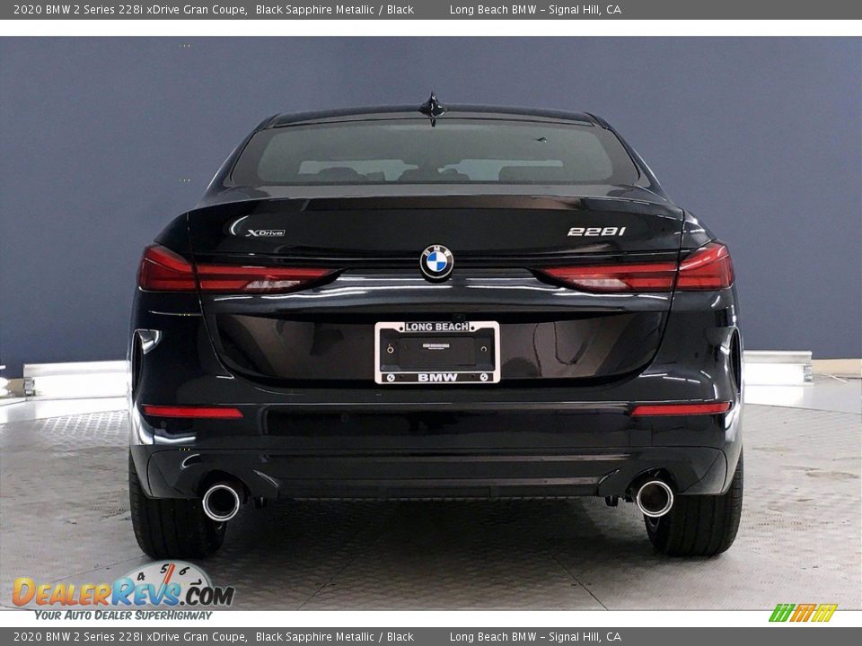 2020 BMW 2 Series 228i xDrive Gran Coupe Black Sapphire Metallic / Black Photo #4